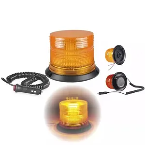 Led Warning Light 12V/24V Revolving Crane Traffic Strobe Emergency Flashing Warning Lamp For Truck Forklift Tracto