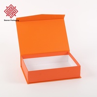Boîtes cadeaux réutilisables de style livre magnétique haut de gamme Baoren pour cadres photo, impression personnalisée, plusieurs couleurs, cosmétiques, souvenirs