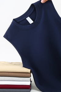 قميص رياضي بدون أكمام للرجال ذو ملمس بارد، توب أنيق للرجال، سترة رياضية سريعة الجفاف للصالة الرياضية - Product Image 4