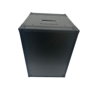 Boîtier de transport antichoc en aluminium OEM personnalisé, 4 roues pivotantes, étanche IP67, garantie 3 ans pour mélangeurs audio, amplificateurs, enceintes