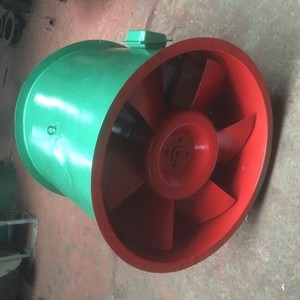 Ventilador de Extracción de Humo y Fuego de Alta Temperatura SWF, Ventilador de Conducto de Flujo Mixto - Product Image 3