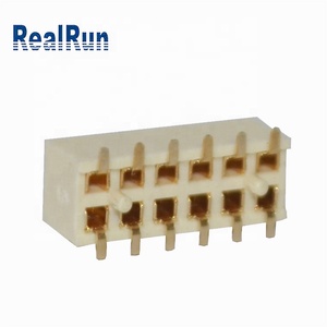 Đầu nối chính xác inch R/A SMD nhúng nam/nữ 40 pin đôi 2.0mm 180 độ SMT cổng <span class=keywords><strong>2x4</strong></span> tiêu đề - Product Image 2