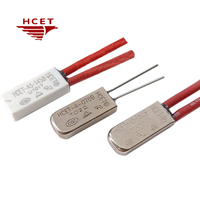 Interrupteur thermique bimétallique HCET STOCK TB05 KSD9700 250V 5A 35-160 IP53 16*6.7*3.2mm à action rapide