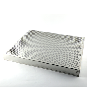 Bandejas Escritorio Impresión dental Bandejas grandes perforadas Superior Inferior Autoclavable Instrumentos de acero inoxidable CE Equipos dentales - Product Image 6
