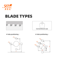 Lame de scie industrielle DM05 CA COATING HSS 375*1.8 en acier rapide pour la découpe de profilés métalliques, lame de scie de remplacement