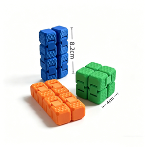 Cubo Infinito 2x2 Impreso en 3D Personalizado, Juguete Creativo Portátil y Colorido, Rompecabezas para Niños, Plástico PLA, para Mayores de 14 Años - Product Image 2