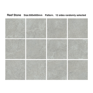 Carreaux de porcelaine d'extérieur épais et <span class=keywords><strong>rugueux</strong></span> de 20 mm, aspect pierre de quartz gris de Foshan, corps plein, antidérapant R11, entretien facile, carreaux de jardin et de terrasse - Product Image 5