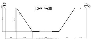 LS914-610 mit Generator selbst unterstütztes Dachs ystem Arch quonset Stahl baumaschine - Product Image 6