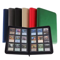 Protège-cartes Premium en Cuir PU à 9 Poches pour Cartes de Jeu Yugioh TCG – Classeur Personnalisé pour Cartes à Collectionner