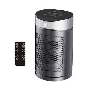 Calentador Eléctrico Portátil de Cerámica PTC de 1500W para Uso Doméstico, Calentador Eléctrico de Escritorio con Control Remoto de Plástico - Product Image 6