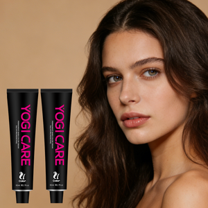 Tinte Permanente para el Cabello YOGI CARE en Crema con Aceites Naturales e Ingredientes Herbales Bajo en Amoníaco Cubre las Canas - Product Image 1