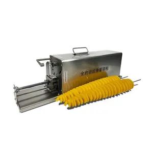 LuxuryKitch patates şiş yapma makinesi spiral patates dilimleyici tornado patates dilimleme
