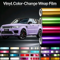 Vinyl Wrap Self Healing Hydrophobic TPU Warna PPF 400+ Warna Kustom Glossy Matte Satin Chameleon Film Pelindung Cat