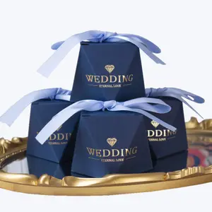 도매 다채로운 달콤한 결혼식 간식 초콜릿 생일 파티 선물 골판지 선물 상자