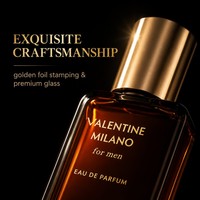 Set de Perfumes para Hombre, 4 Aromas Exclusivos, Colonias Masculinas de Lujo, Eau de Parfum Amaderado de Larga Duración, Caja de Regalo