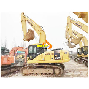 Komatsu200-8เครื่องขุดดิน Komatsu Pc200-7 Komatsu มือสอง200-7สำหรับการก่อสร้างอนุรักษ์น้ำทางการเกษตร - Product Image 6