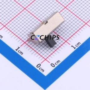 HX SK13D07VG4 Slide Switch Through hole Component (THT) Switch Single Pole Three Throw Rectangle Pin Header PC Pin 12.9mm - Product Image 2