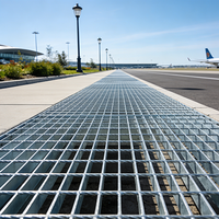 Grille en acier inoxydable pour une installation rapide sur les sols, les passerelles piétonnières, les parcs et les villas, durable et anti-corrosion