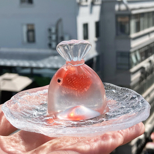 Bolsa Transparente al por Mayor con Diseño de Pez Dorado, Juguete Antiestrés de TPE Suave y Elástico, Regalo Unisex para Niños y Adultos - Product Image 3