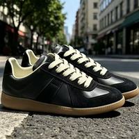 Baskets décontractées en cuir tendance 2026, best-seller, confortables et respirantes, style original pour la marche