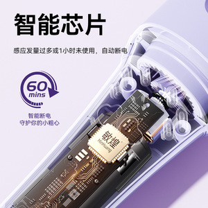 MinHuang Automatic Curling Iron 32Mm French Big Waves Negative Ion Hair Styler For Easy Use - Product Image 3