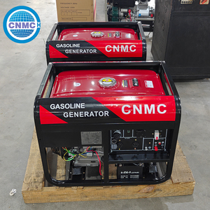 เครื่องกำเนิดไฟฟ้าแบบเปิดโครงสร้างระบายความร้อนด้วยอากาศแบบพกพา (10kVA 12kVA 15kVA 20kVA เบนซิน/ดีเซล สองสูบ พร้อมสตาร์ทระยะไกล) - Product Image 4