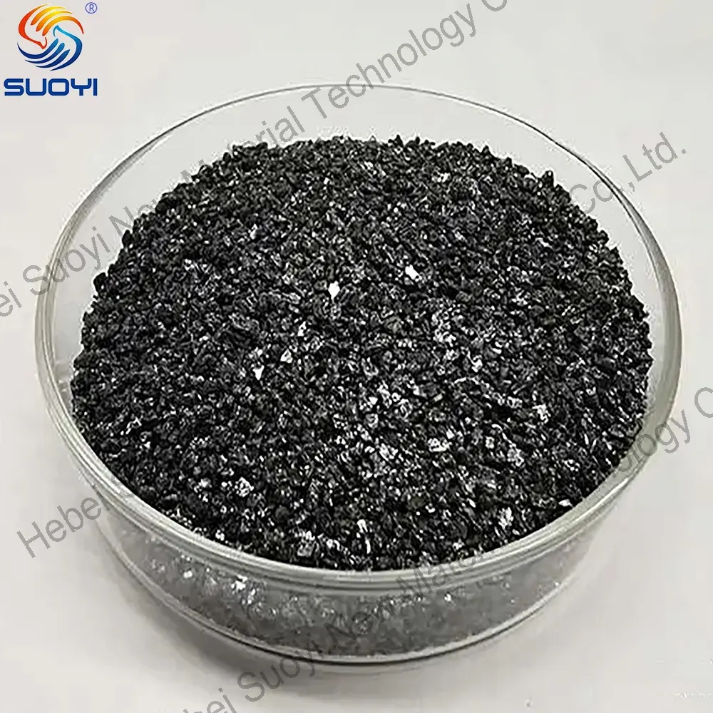 Suoyi silicon carbide Trung Quốc Độ tinh khiết cao vật liệu mài mòn silicon carbide bột CAS 409-21-2 SIC