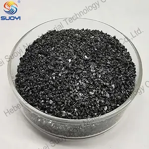 Material abrasivo CAS 409-21-2 SiC do carboneto de silicone de SUOYI pó 409-21-2 do carboneto de silicone China
