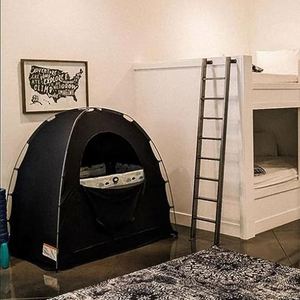 Foldable Portable Mosquito <b>Net</b> Blackout Canopy Crib Cover Crib Tent for Baby <b>Bed</b> - Product Image 5