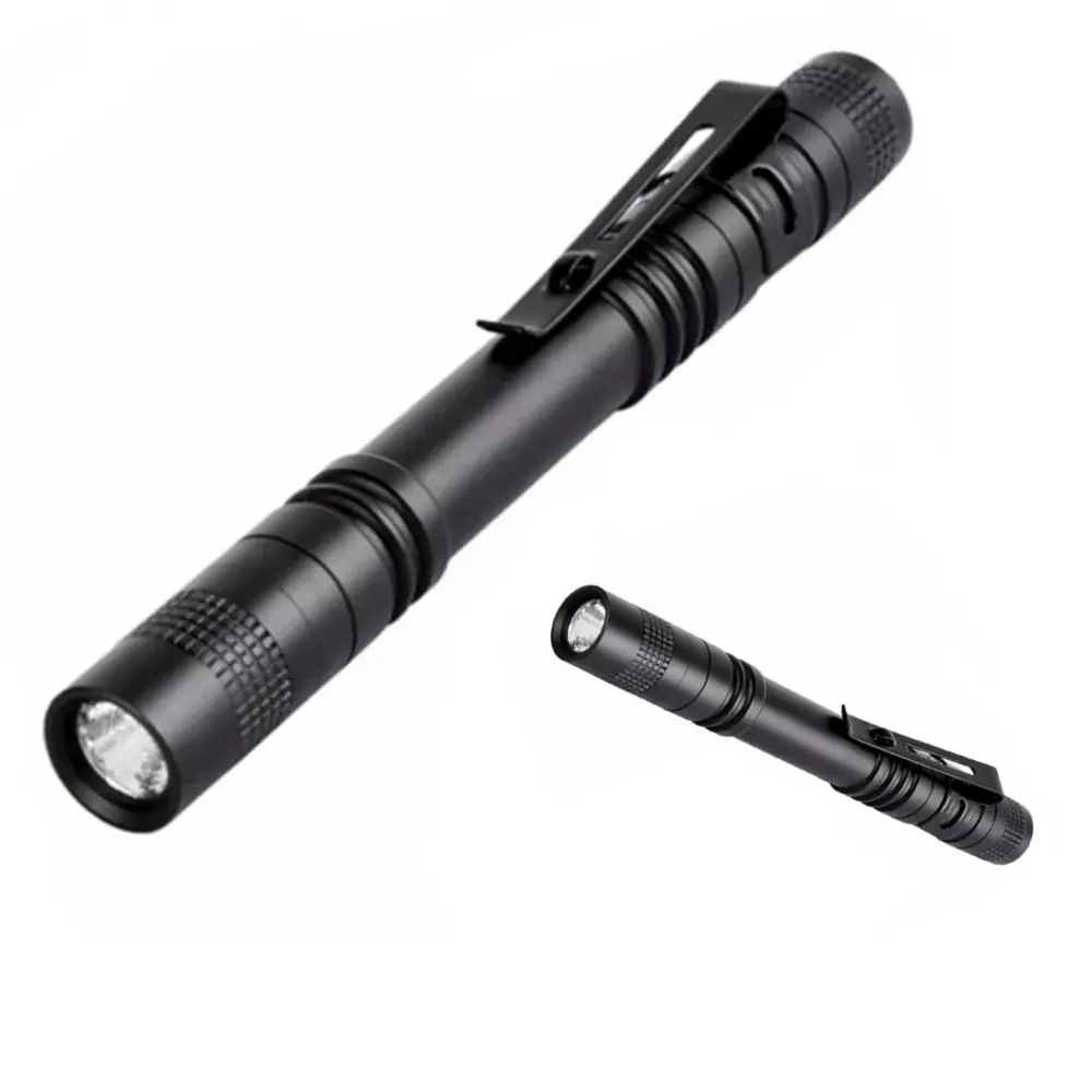 Home Edition Waterproof Mini Led Pocket Torch Light Lantern Use Aaa Battery Fixed Focus Zoom Dentist Pen Flashlight DIY