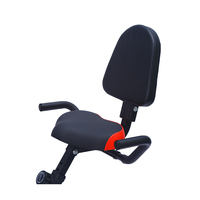 Vélo d'appartement professionnel pliable avec écran, résistance magnétique, contrôle 8 vitesses, capacité 150 kg