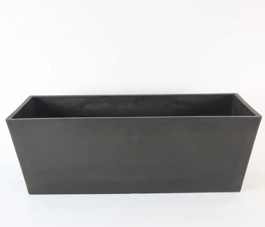 26cm 50cm 70cm Balcony Flower Pots Rectangular Planter Garden Herb Plastic Plant Pots For Sale