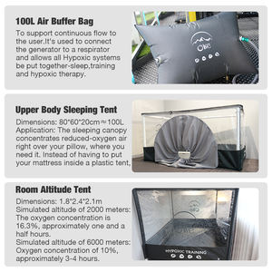 Générateur hypoxique 100l Fitness pour chambre à oxygène hyperbare avec sac EWOT - Product Image 5