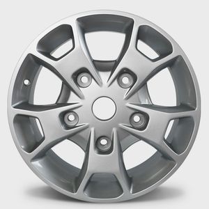 עמיד כסף ליהוק אלומיניום סגסוגת <span class=keywords><strong>Pcd</strong></span> 5*<span class=keywords><strong>160</strong></span> Cb 65.1 ET56 16X6J 16X6.5JWheels עבור פורד מעבר סגסוגת חישוקים - Product Image 4