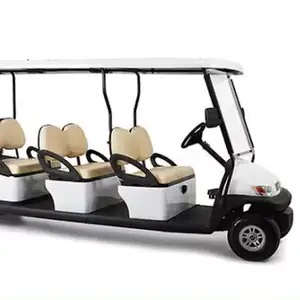 顺茶有竞争力的价格高品质8座电动高尔夫球车带雨罩