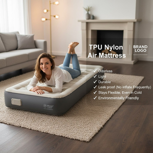 Tự Động Hiện Đại Trọng Lượng Nhẹ Không Khí Di Động Nệm Tự Bơm Hơi Có Thể Gập Lại Cắm Trại Giường Chống Nước Leakproof Dễ Dàng Mang Theo - Product Image 6