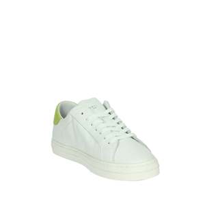 D.A.T.E. Zapatillas Deportivas para Niña, Blancas y Verdes, de Piel, de Caña Baja, Informales - Product Image 5