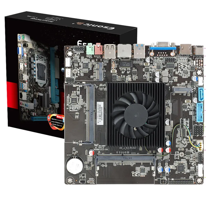 N5095 Motherboard Onboard Cpu Combo Set Mini itx All-in-One Motherboard Factory Support OEM