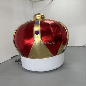 Mahkota Tiup Model Diadema yang Menarik, Dekorasi Mahkota Kerajaan atau Kekaisaran Tiup yang Realistis untuk Acara dan Promosi Aktivitas - Product Image 3