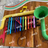 Popular Outdoor Kids Playground Amusement Equipment Musical Percussion Instrument Interactive Wall Music Toys