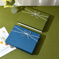 Boîte cadeau en papier personnalisée en gros Boîte cadeau de Noël de luxe personnalisée Boîte d'emballage cadeau en papier pour bijoux en chocolat avec date
