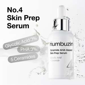 Sérum Facial Coréen Numbuzin N°4 Céramide AHA – Stick Préparatoire Peau Éclatante – Réparation de la Barrière Cutanée – Base Illuminatrice - Product Image 4