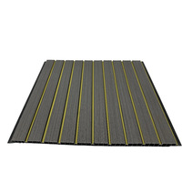 Plaque de grille en PVC imperméable moderne pour la décoration murale et de plafond de cuisine et de salle de bain