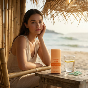 Crème <span class=keywords><strong>solaire</strong></span> hydratante à large spectre SPF 50 OEM, sans effet blanchissant, avec céramides, pour le <span class=keywords><strong>visage</strong></span> - Product Image 3