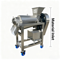 Automatische Wortel Koudgeperste Commerciële Fruit Groente Sinaasappel Suikerriet Sapcentrifuge Extractor Machine Spirale Sapcentrifuge Machine