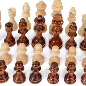 Tiêu Chuẩn Staunton Cờ Tướng Bằng Gỗ Bộ Cổ Điển Handmade Rắn Cờ Tướng Bằng Gỗ Bộ Cho Đi Du Lịch Cờ Vua Trò Chơi - Product Image 3