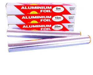 Aluminum Foil Paper Aluminum Foil Rolls Recyclable Heavy-duty Aluminum Foil For Food Packaging