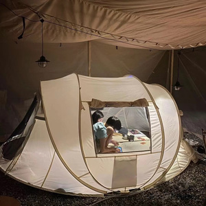 Tienda automática para 2 personas Senderismo pop up viaje familiar antimosquitos Tienda instantánea de un toque acampar al aire libre - Product Image 2