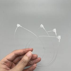 Etiqueta de Seguridad con Pinza de Seguridad <span class=keywords><strong>Kimble</strong></span> de 5 Pulgadas, Etiqueta de Seguridad de Plástico Negra con Pinza de Seguridad de 9 Pulgadas - Product Image 3