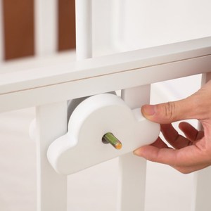 Soporte colgante de nube de <span class=keywords><strong>cactus</strong></span> blanco ajustable a granel brazo colgador móvil para bebé, soporte móvil de madera para cuna Boho - Product Image 4